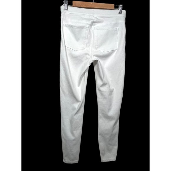SPANX Ready-to-Wow Denim Leggings white sz M - Picture 2 of 11
